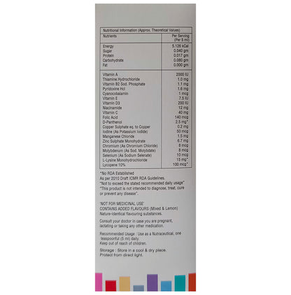 Auramin-Z Syrup Sugar Free