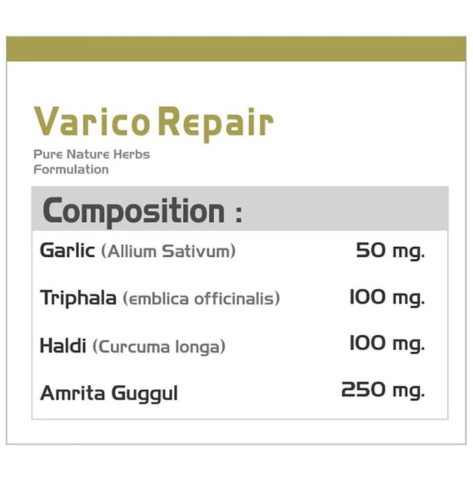 Ayurveda Redefined Varico Repair Capsule