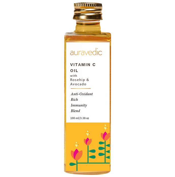 Auravedic Vitamin C Oil with Rosehip & Avocado - Classic Derma