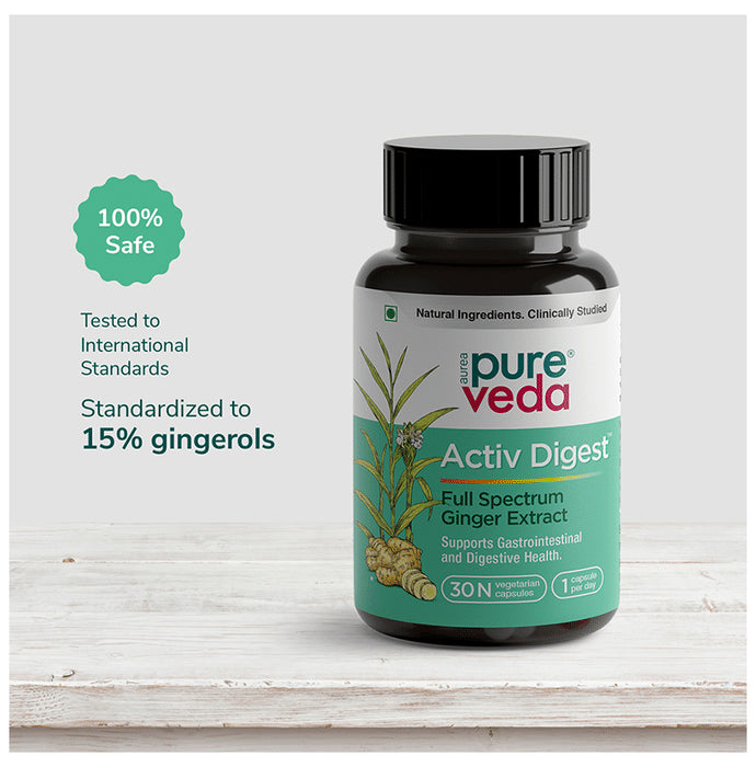 Aurea Pureveda Activ Digest Vegetarian Capsule