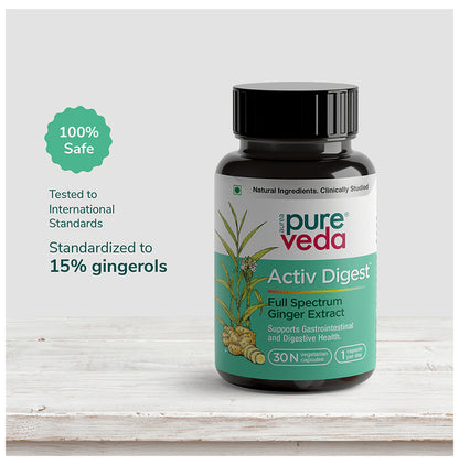 Aurea Pureveda Activ Digest Vegetarian Capsule