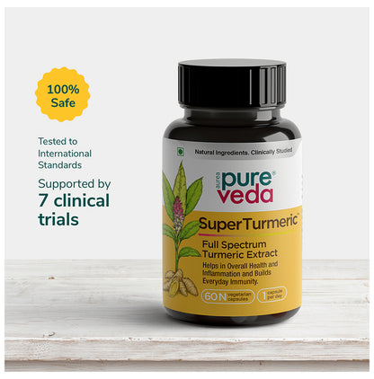 Aurea Pureveda Super Turmeric Vegetarian Capsule