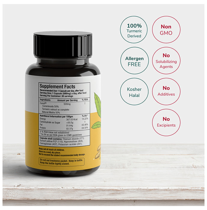 Aurea Pureveda Super Turmeric Vegetarian Capsule