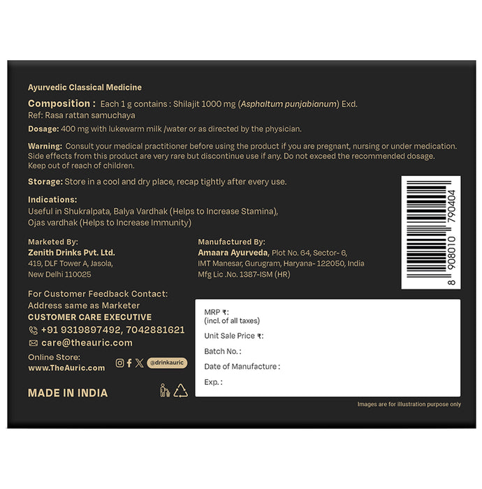 Auric High Altitude Shilajit