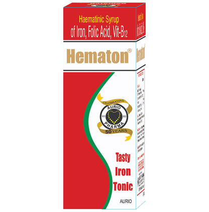 Aurio Pharma Hematon Haematinic Syrup - Classic Derma