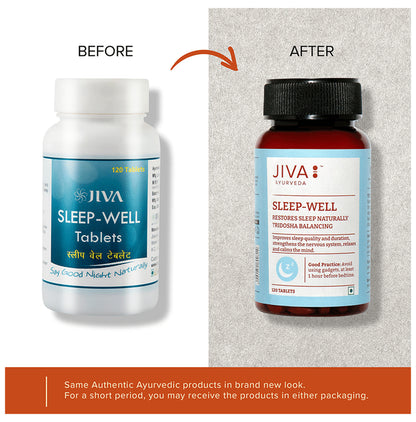 Jiva Sleep-Well Tablet | Relaxes the Mind & Nervous System