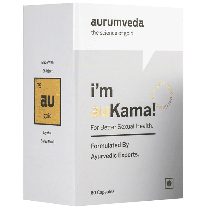 Aurumveda auKama Capsule for Better Sexual Health - Classic Derma