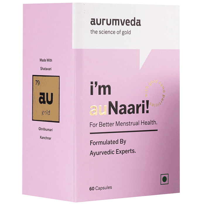 Aurumveda auNaari Capsule for Better Menstrual Health - Classic Derma
