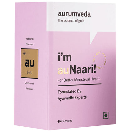 Aurumveda auNaari Capsule for Better Menstrual Health - Classic Derma