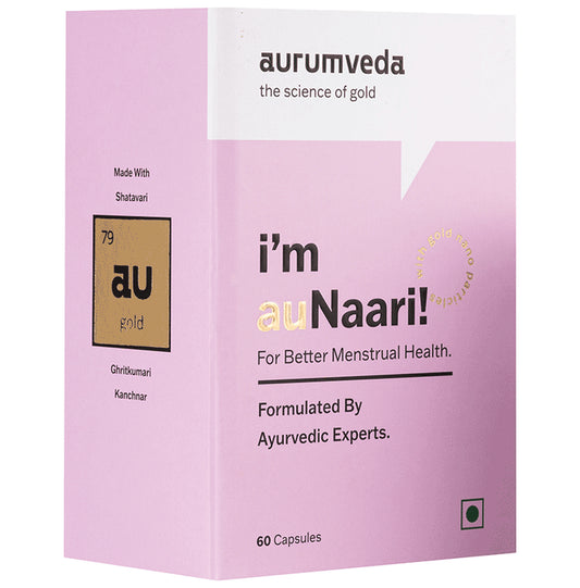 Aurumveda auNaari Capsule for Better Menstrual Health - Classic Derma