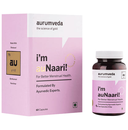 Aurumveda auNaari Capsule for Better Menstrual Health