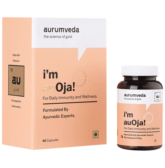 Aurumveda AuOja Capsule for Daily Immunity & Wellness