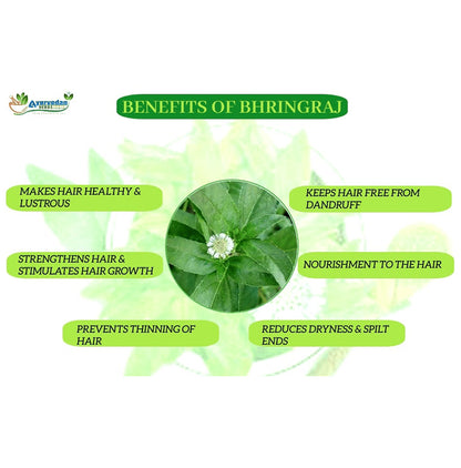Ayurvedan Herbs India Bhringraj Amla Hair Oil