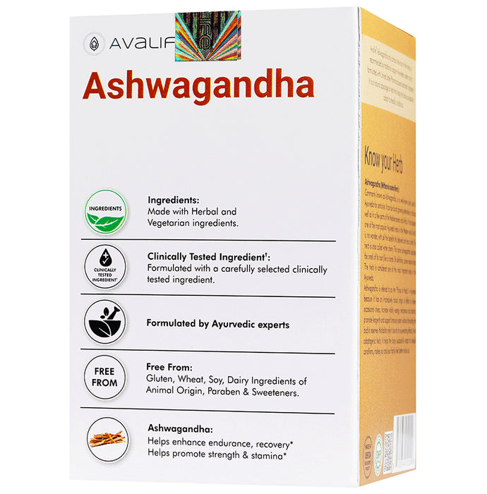 Avalife Ashwagandha Veg Capsule