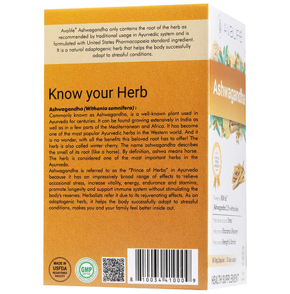 Avalife Ashwagandha Veg Capsule