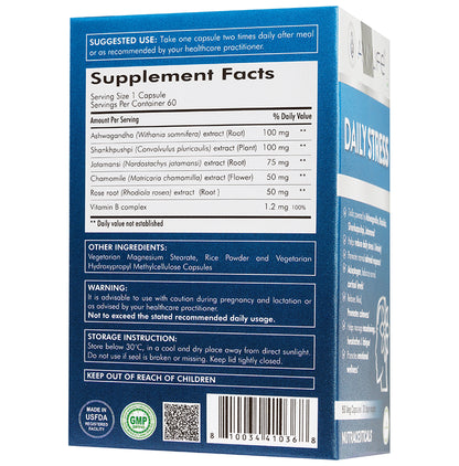 Avalife Daily Stress Veg Capsule