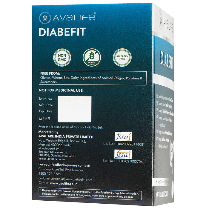 Avalife Diabefit Veg Capsule