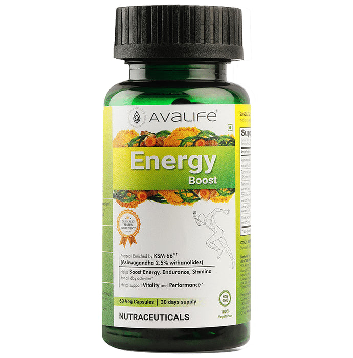 Avalife Energy Boost Veg Capsule