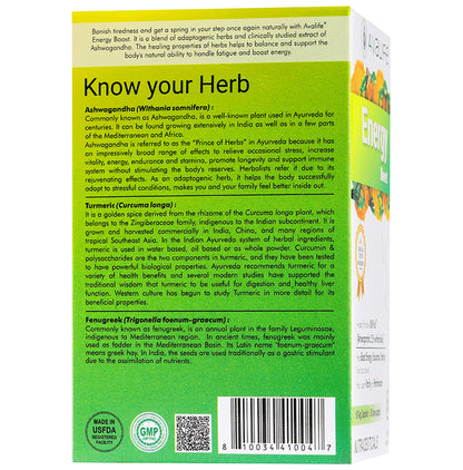 Avalife Energy Boost Veg Capsule