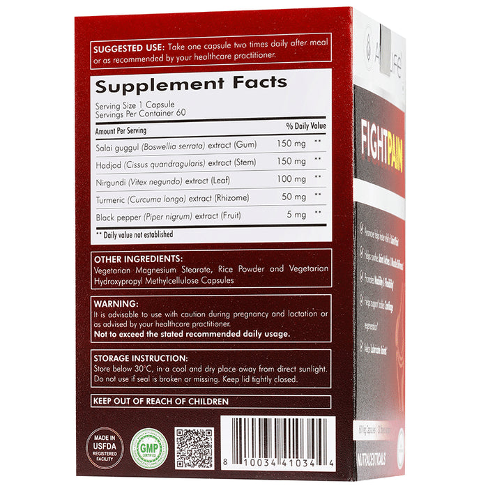 Avalife Fightpain Veg Capsule