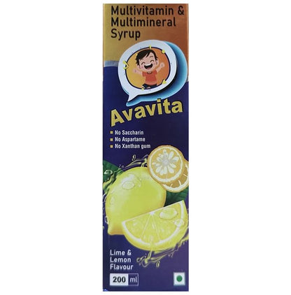 Avavita Syrup Lime & Lemon - Classic Derma