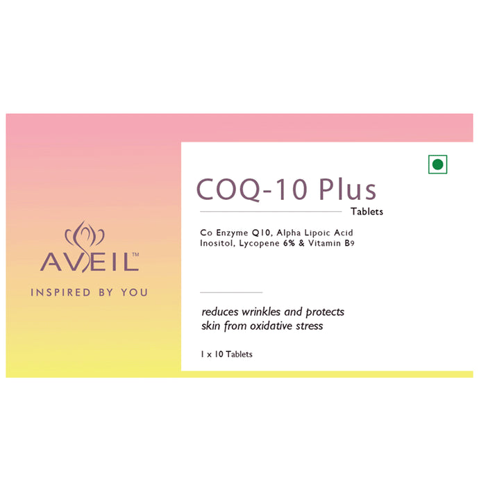 Aveil COQ -10 Plus Tablet - Classic Derma