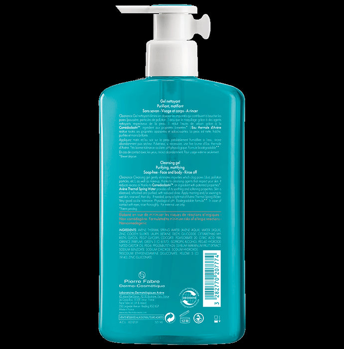 Avene Cleanance Face & Body Cleanser | For Oily, Blemish Prone Skin | Soap Free Gel