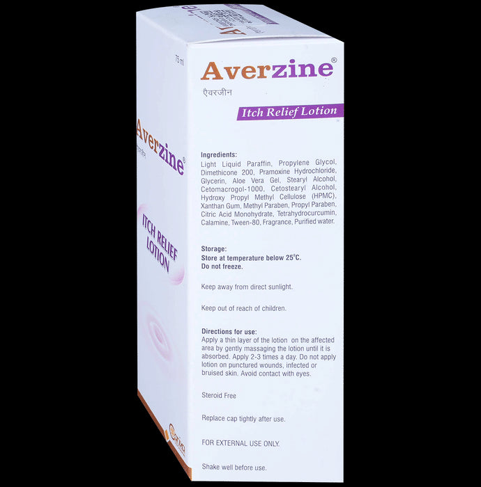 Averzine Itch Relief Lotion