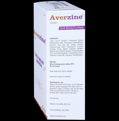 Averzine Itch Relief Lotion