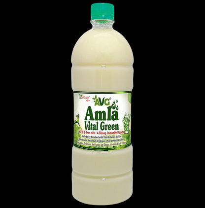 AVG Amla Vital Green with Vitamin C & Iron | Helps Build Immunity - Classic Derma