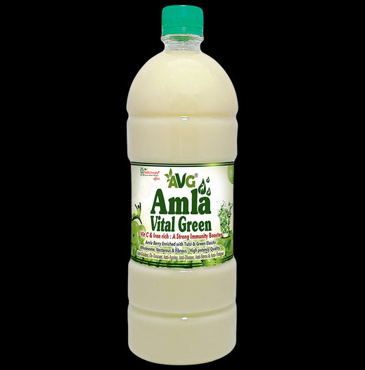 AVG Amla Vital Green with Vitamin C & Iron | Helps Build Immunity - Classic Derma