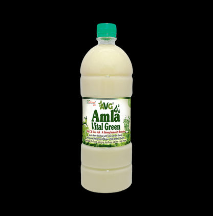 AVG Combo Pack of Aloevera Juice & Amla Vital Green (1000ml Each)