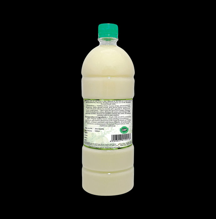 AVG Combo Pack of Aloevera Juice & Amla Vital Green (1000ml Each)