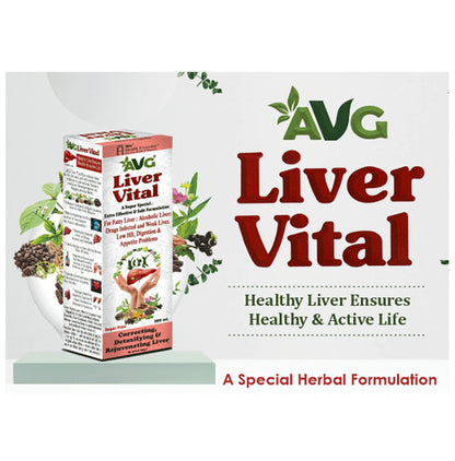 AVG Liver Vital Syrup Sugar Free