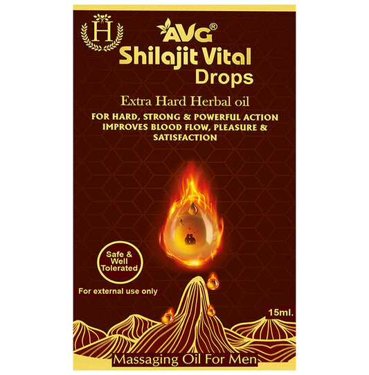 AVG Shilajit Vital Drops Extra Hard Hebal Oil - Classic Derma
