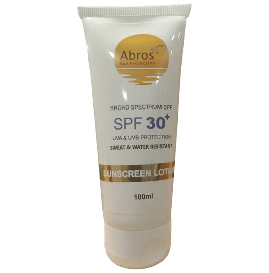 Abros Sun Protection Sunscreen Lotion SPF 30+ - Classic Derma