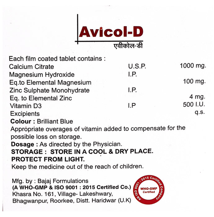 Avicol-D Tablet