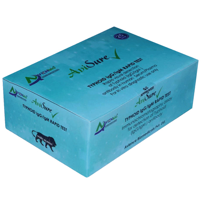 Avienbio Avisure Typhoid IgG/IgM Rapid Test Kit