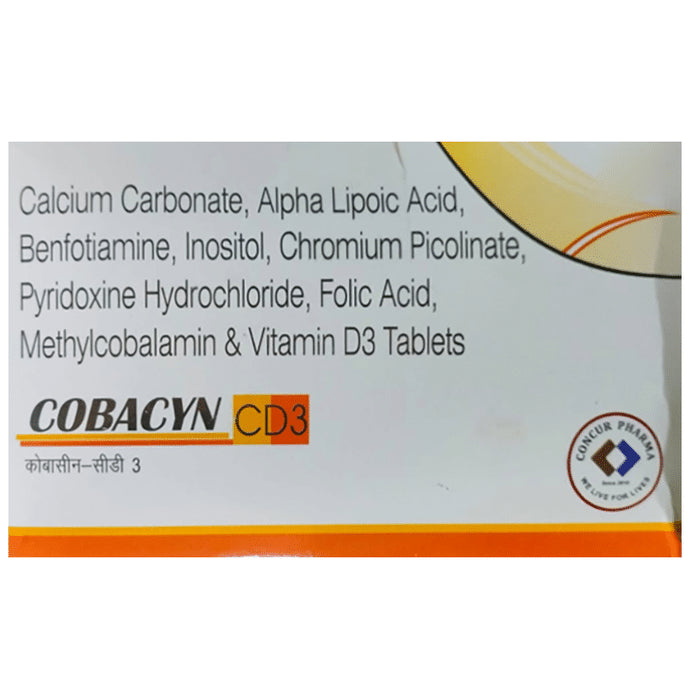 Cobacyn CD3 Tablet - Classic Derma