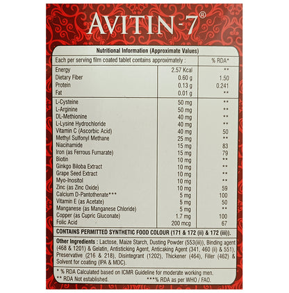 Avitin 7 Tablet