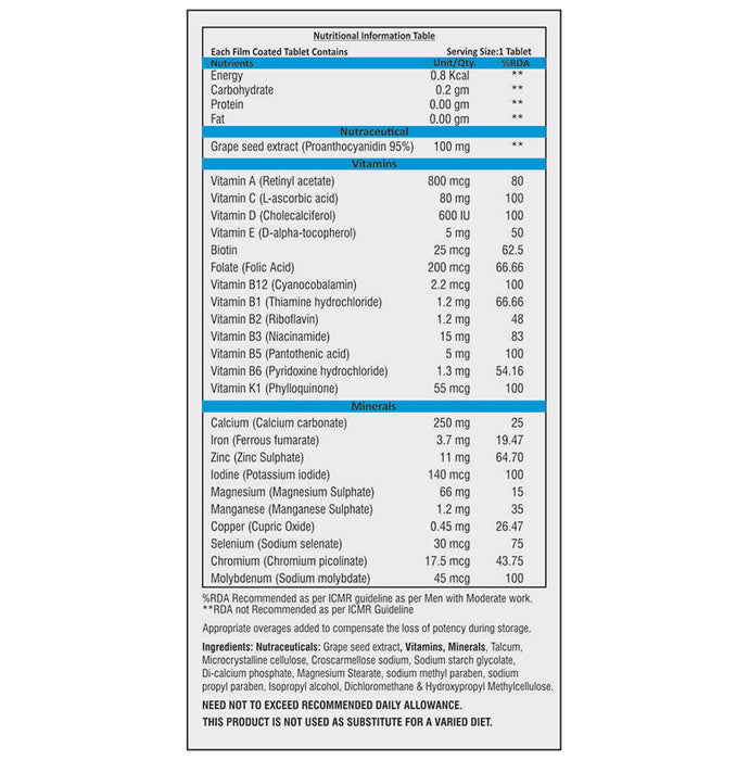 AV-Multi Multivitamin & Multimineral Tablet
