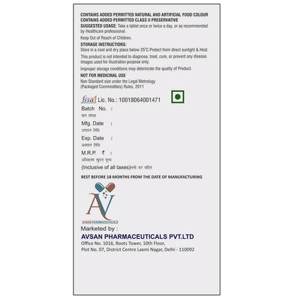 AV-Multi Multivitamin & Multimineral Tablet
