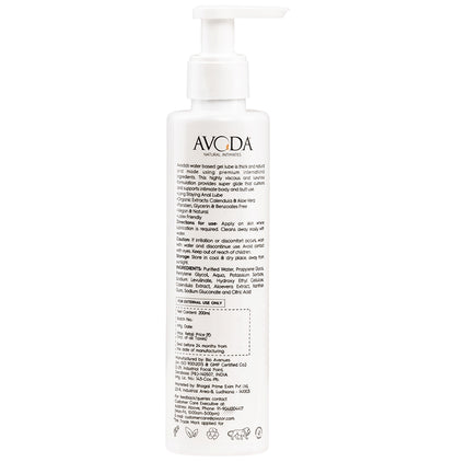 Avoda Water Based Gel Lubricant