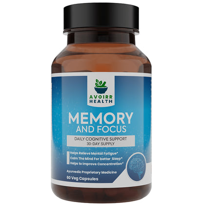 Avoirr Health Memory And Focus Veg Capsule - Classic Derma