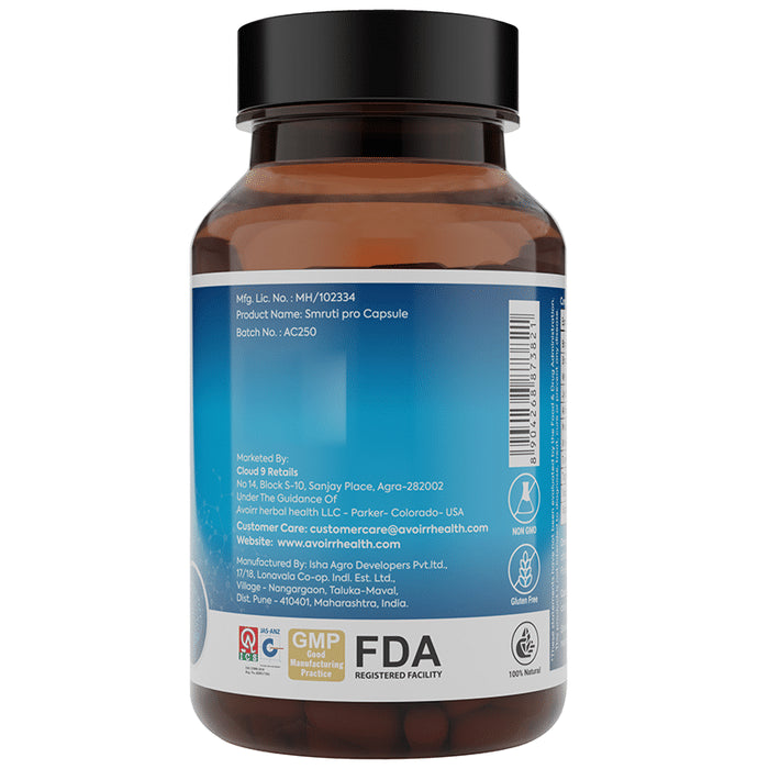 Avoirr Health Memory And Focus Veg Capsule