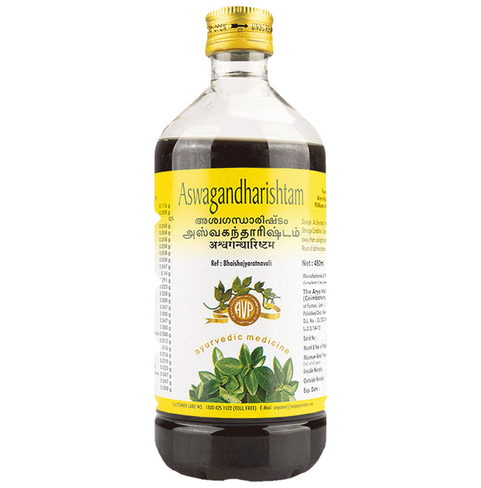 AVP Aswagandharishtam - Classic Derma