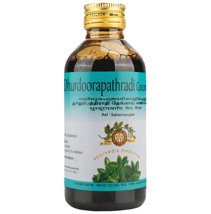 AVP Dhurdoorapathradi Coconut Oil - Classic Derma