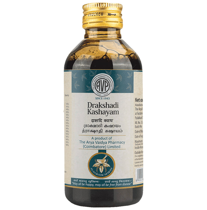 AVP Drakshadi Kashayam - Classic Derma