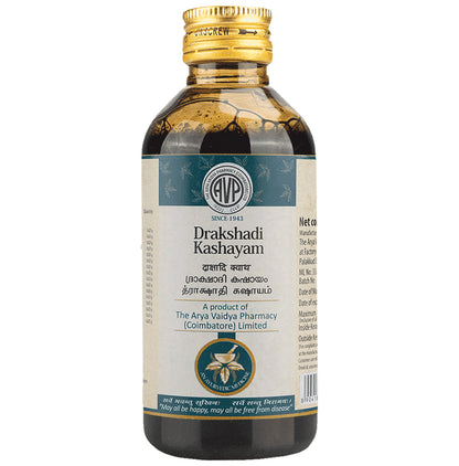 AVP Drakshadi Kashayam - Classic Derma