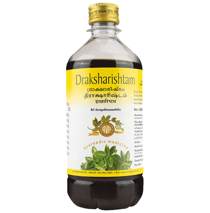 AVP Draksharishtam - Classic Derma